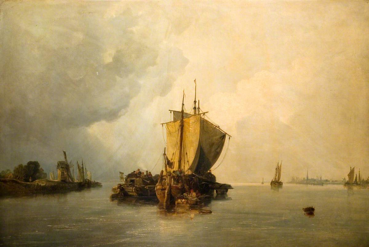 The Mouth of the Scheldt by William James Müller