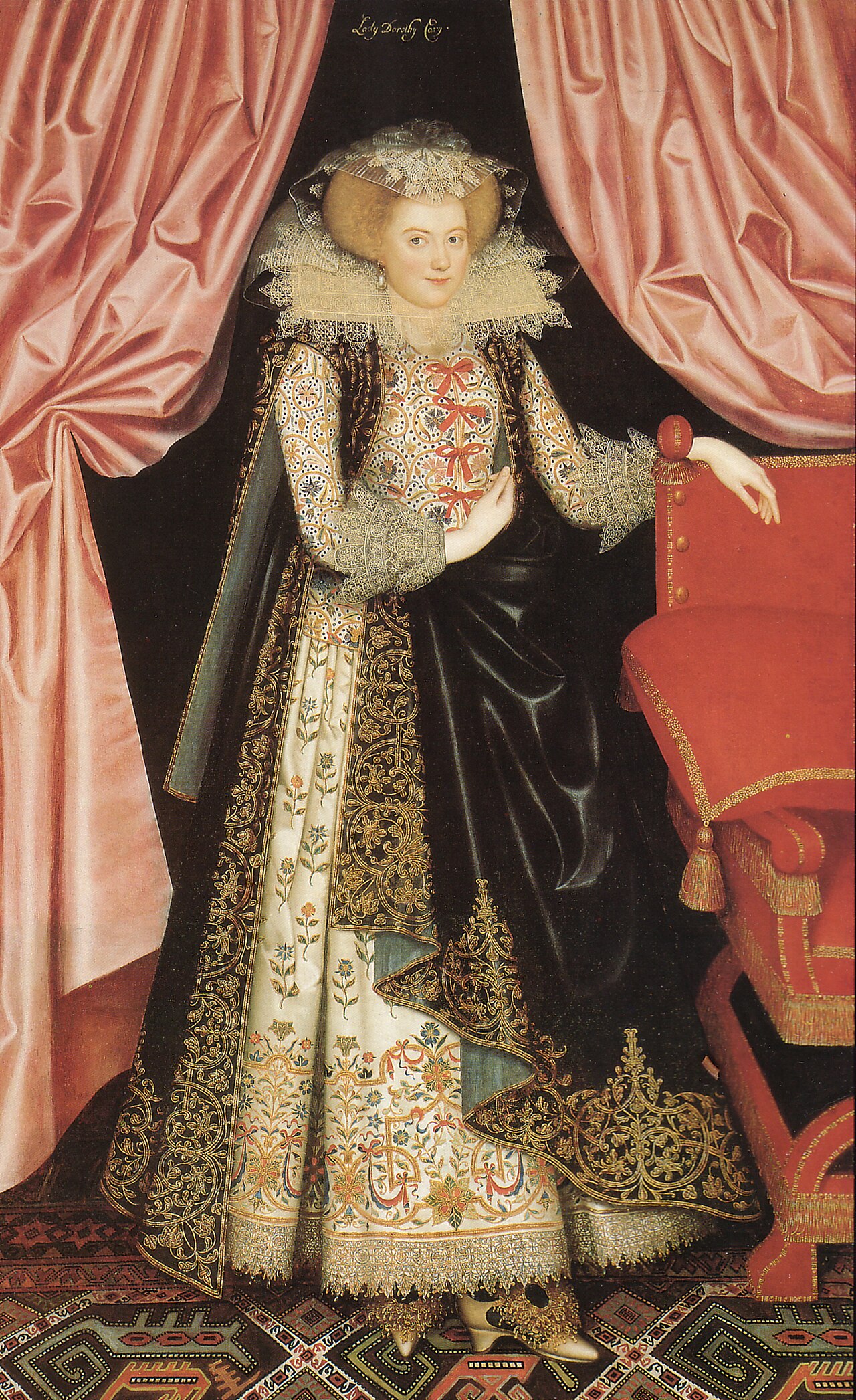 Probably Elizabeth Cary, née Tanfield by William Larkin