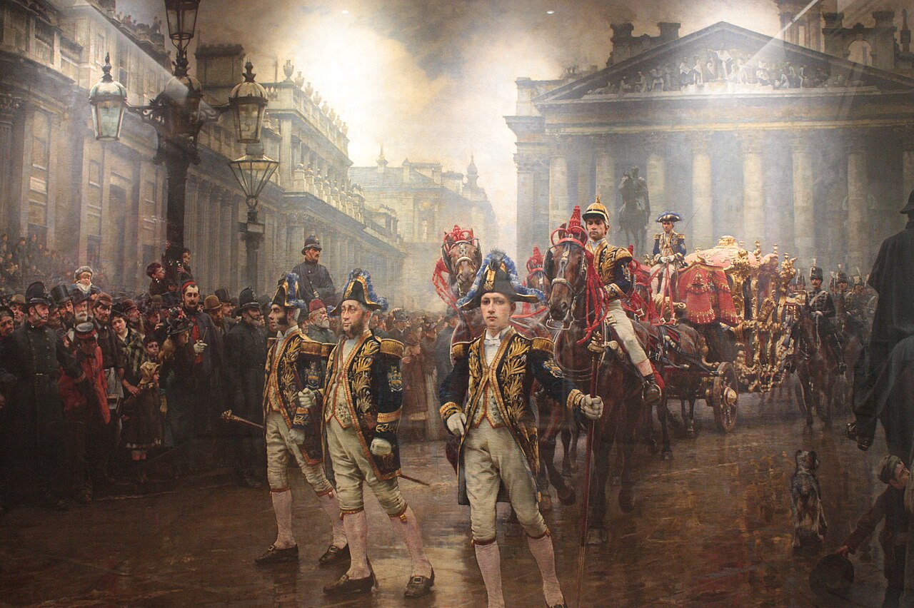 The Ninth of November, 1888 by William Logsdail
