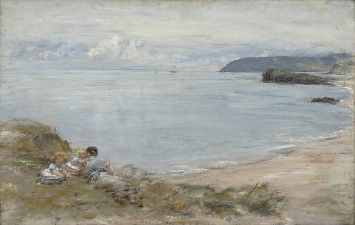 Away o'er the Sea, Hope's Whisper by William McTaggart