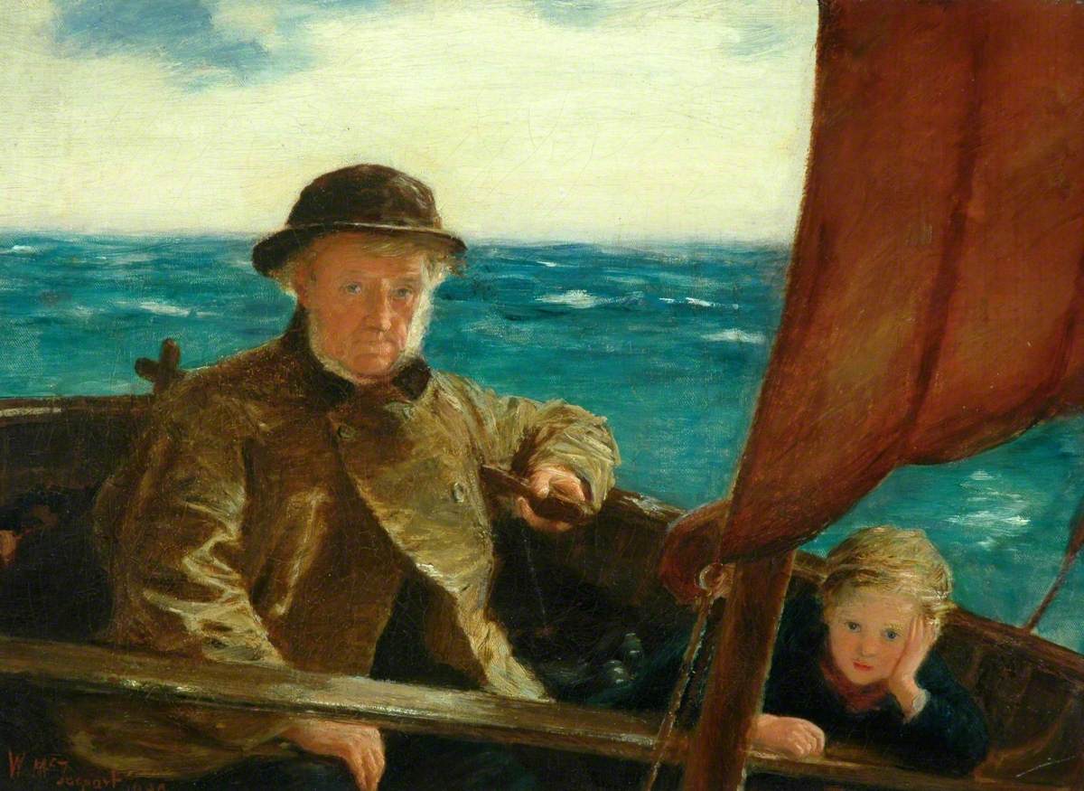 Father is at the Helm by William McTaggart