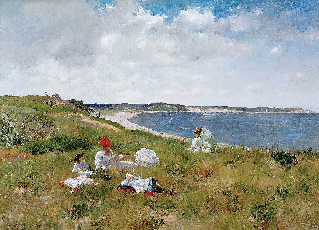 Idle Hours by William Merritt Chase