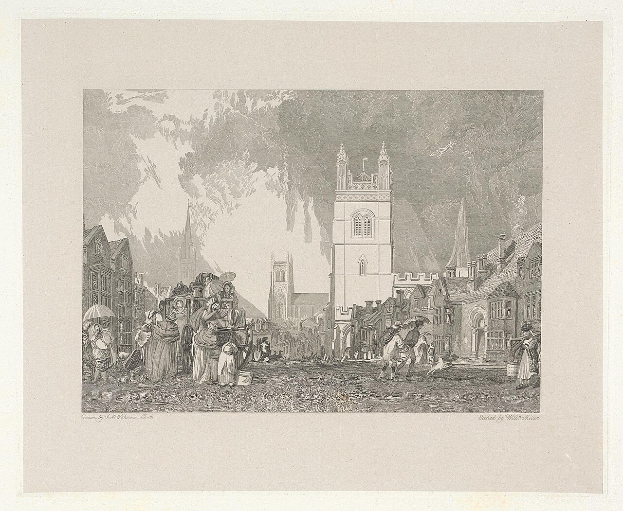 Stamford, Lincolnshire by William Miller