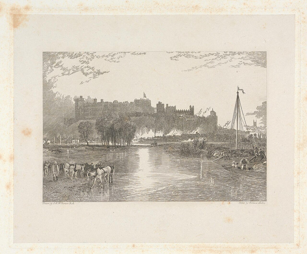 Windsor Castle, Berkshire by William Miller