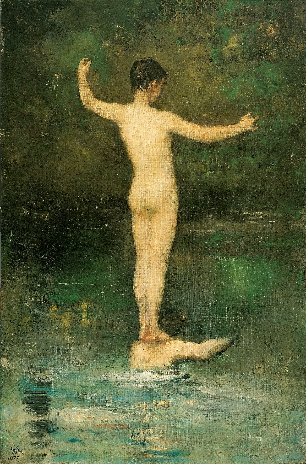 The Bathers by William Morris Hunt