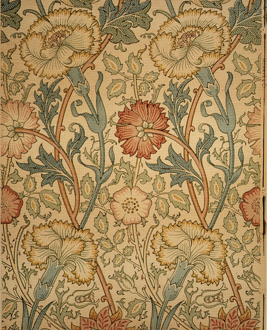 Pink and Rose by William Morris