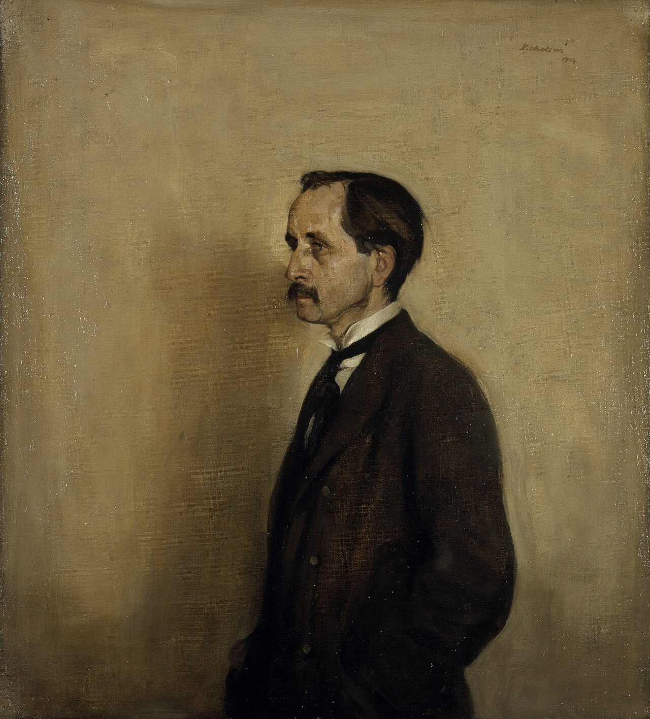 Sir James Matthew Barrie, 1860 - 1937. Author by William Nicholson