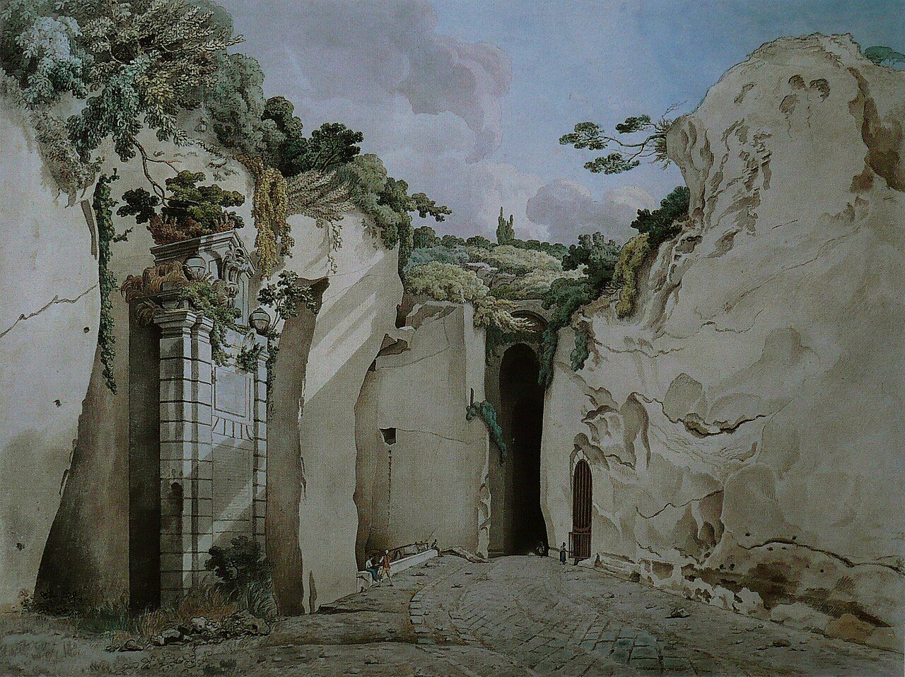 The Grotto at Posillipo by William Pars