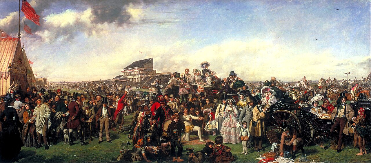 The Derby Day by William Powell Frith