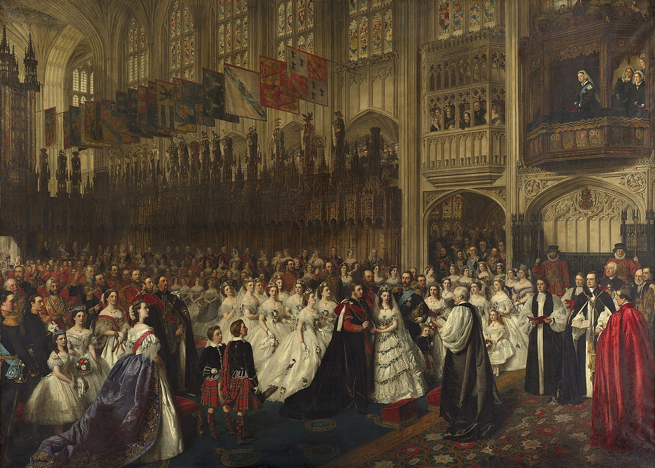 The Marriage of the Prince of Wales by William Powell Frith