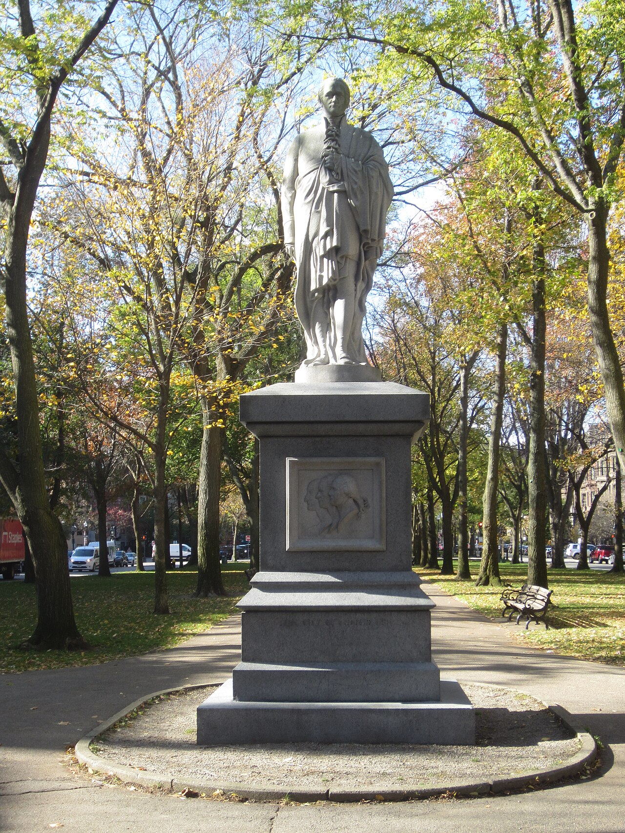 Statue of Alexander Hamilton by William Rimmer