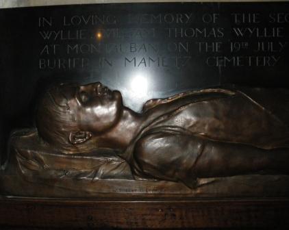Capt W. T. Wyllie Memorial, Old Portsmouth by William Robert Colton