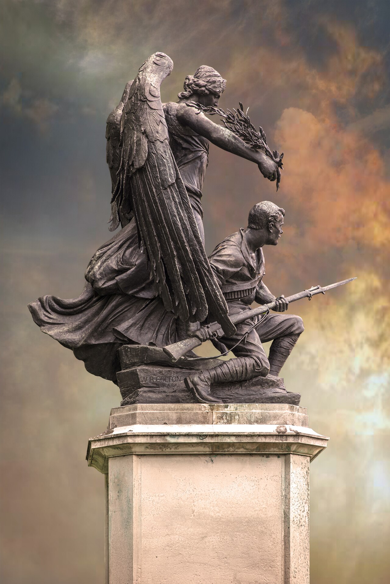 Worcester Boer War Memorial by William Robert Colton