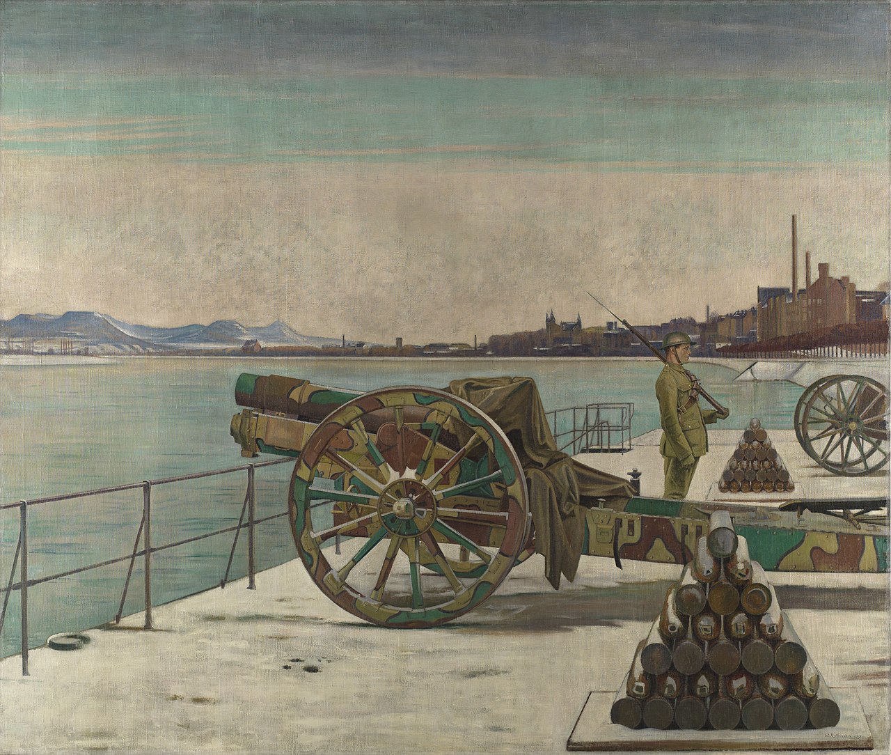 The Watch on the Rhine (The Last Phase) by William Rothenstein