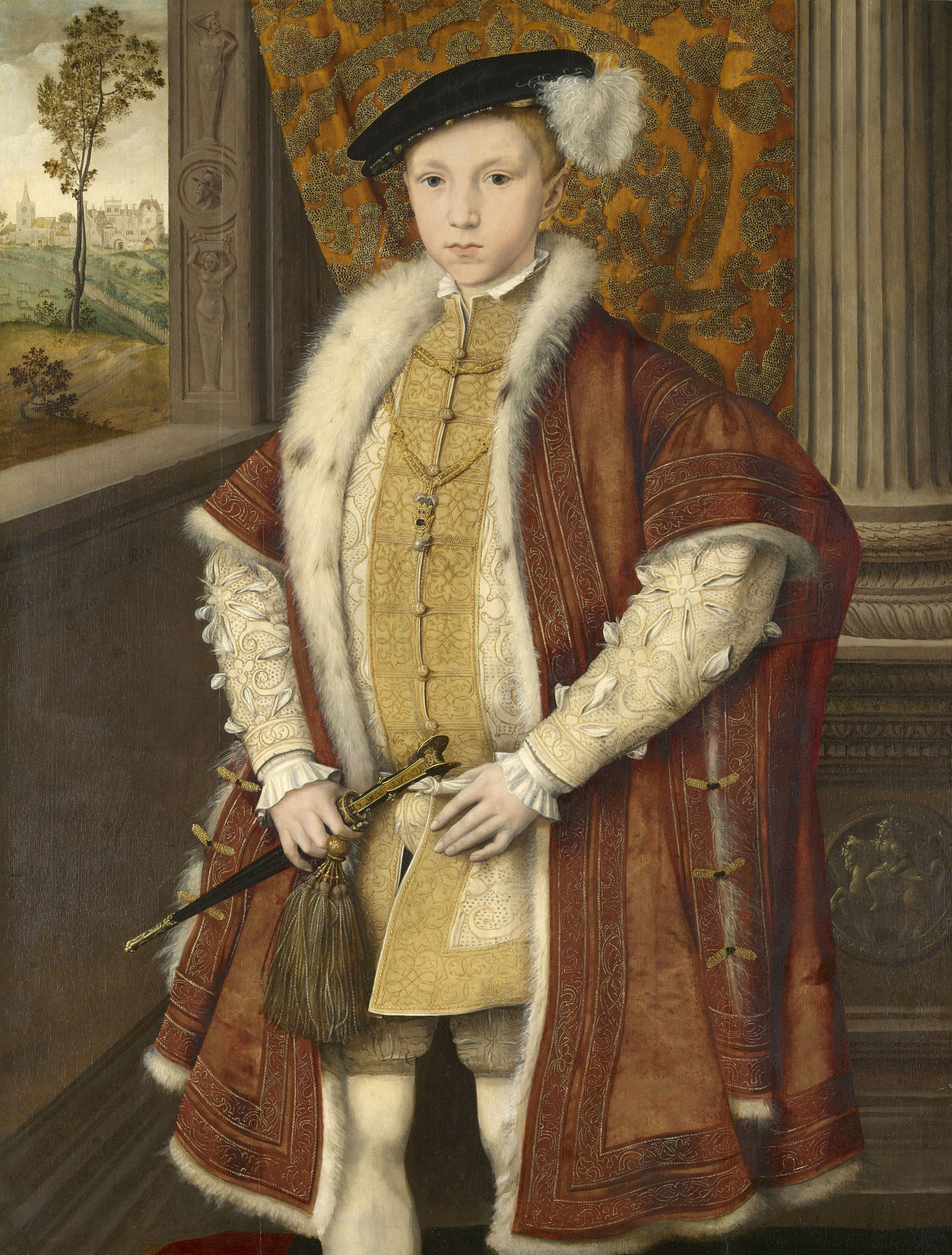 Edward VI (1537-53) by William Scrots