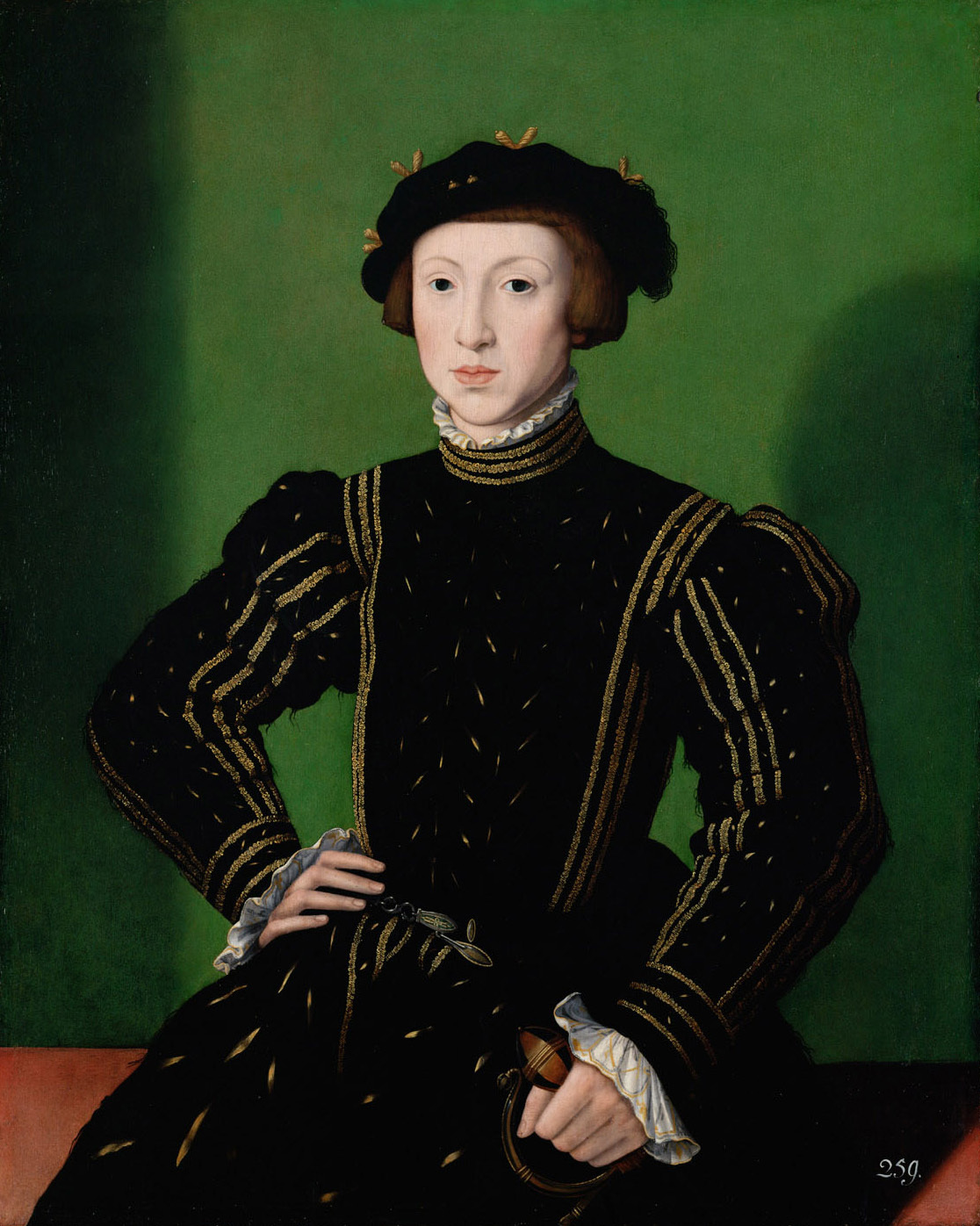 Portrait of Archduke Ferdinand II (1529-1595) by William Scrots