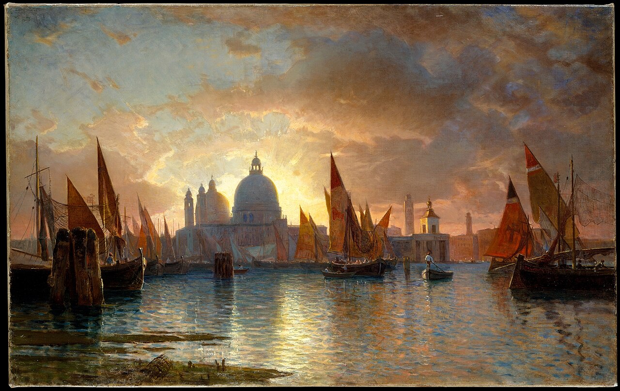 Santa Maria della Salute, Sunset by William Stanley Haseltine