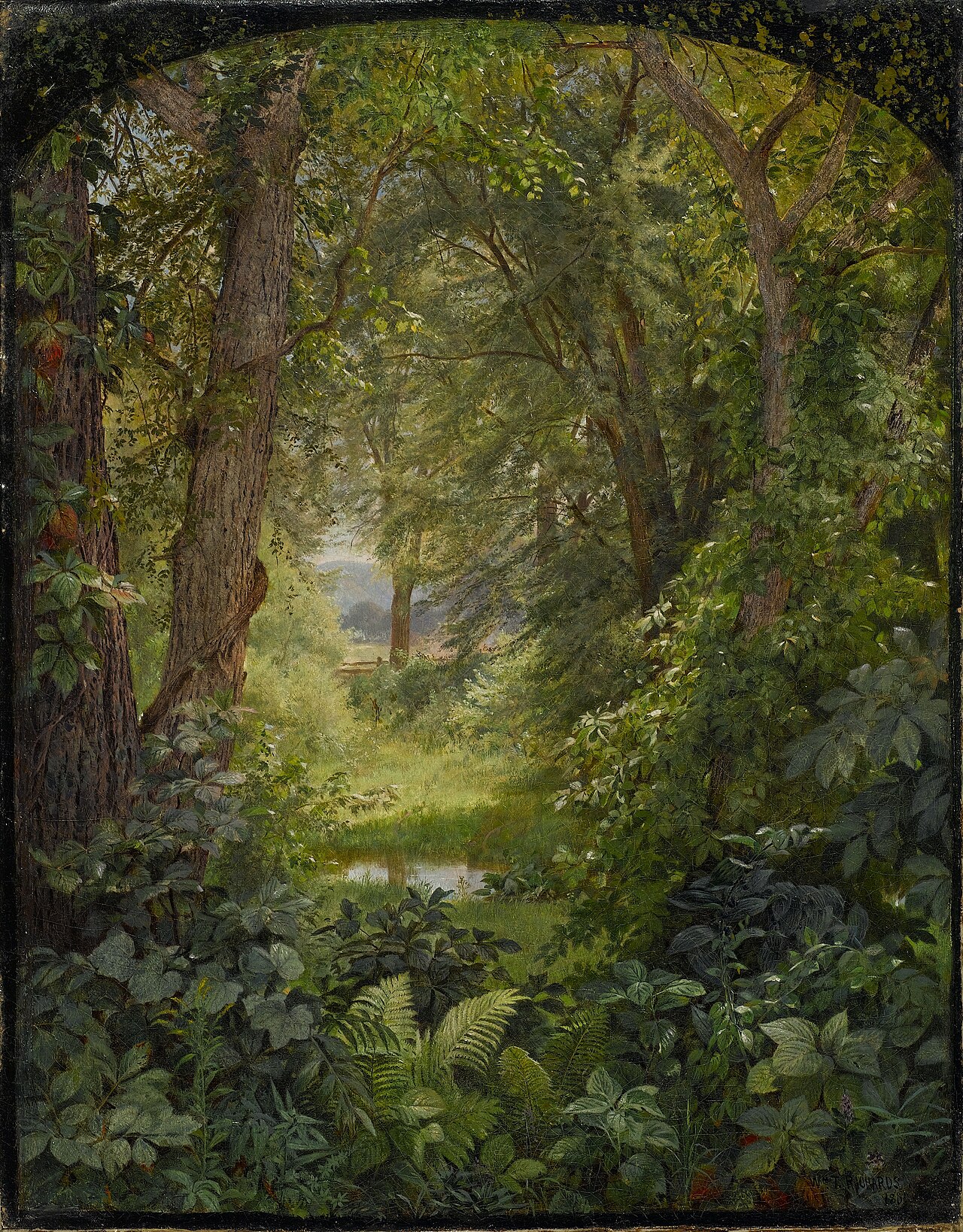 Woodland Landscape (Woodland Glade) by William Trost Richards