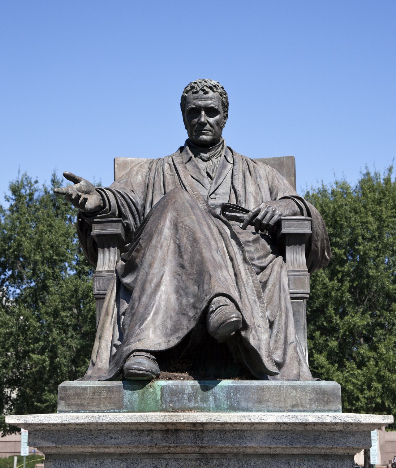 Chief Justice John Marshall by William Wetmore Story