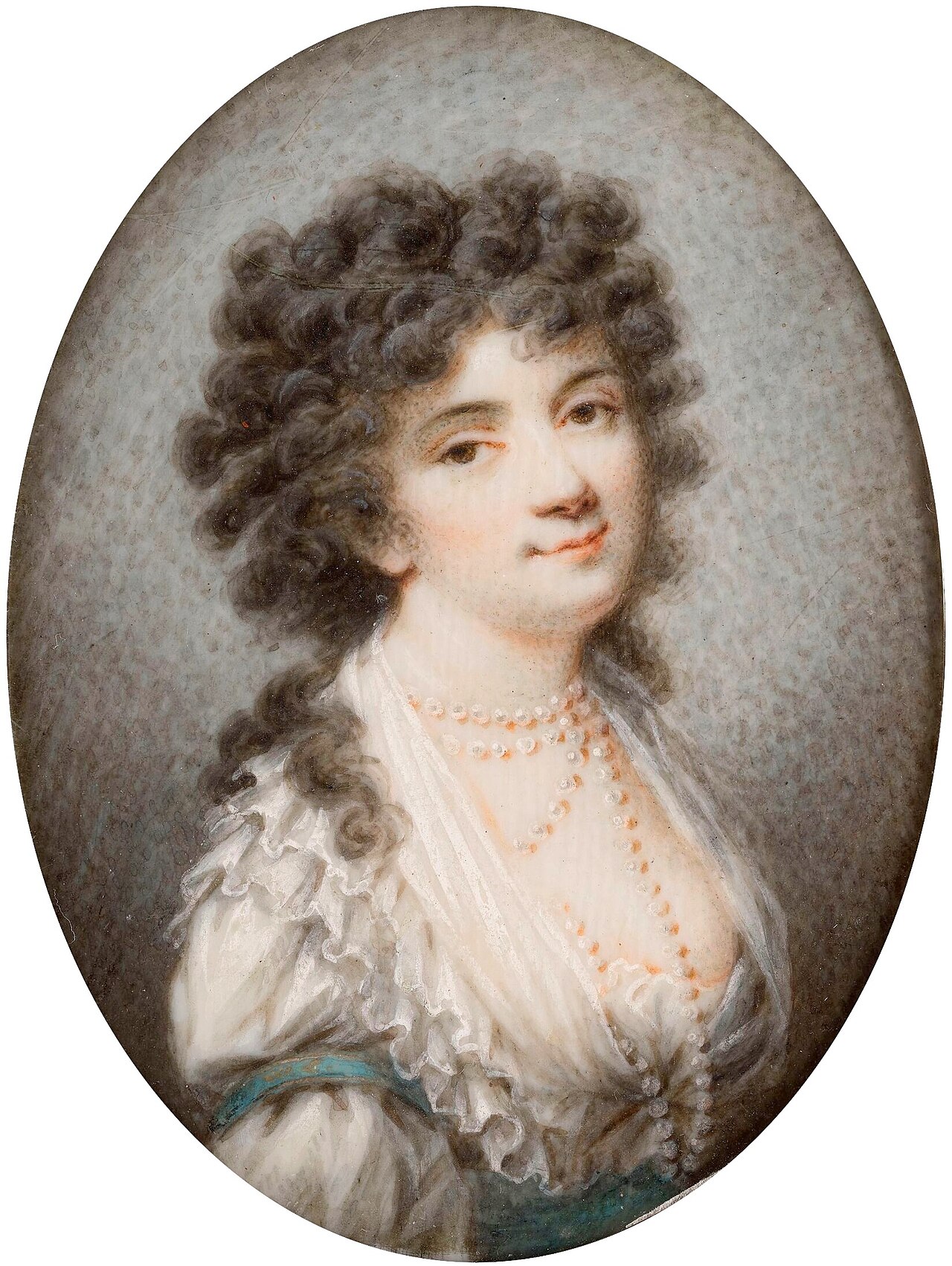 Portrait of Julia Potocka née Lubomirska by Wincenty de Lesseur