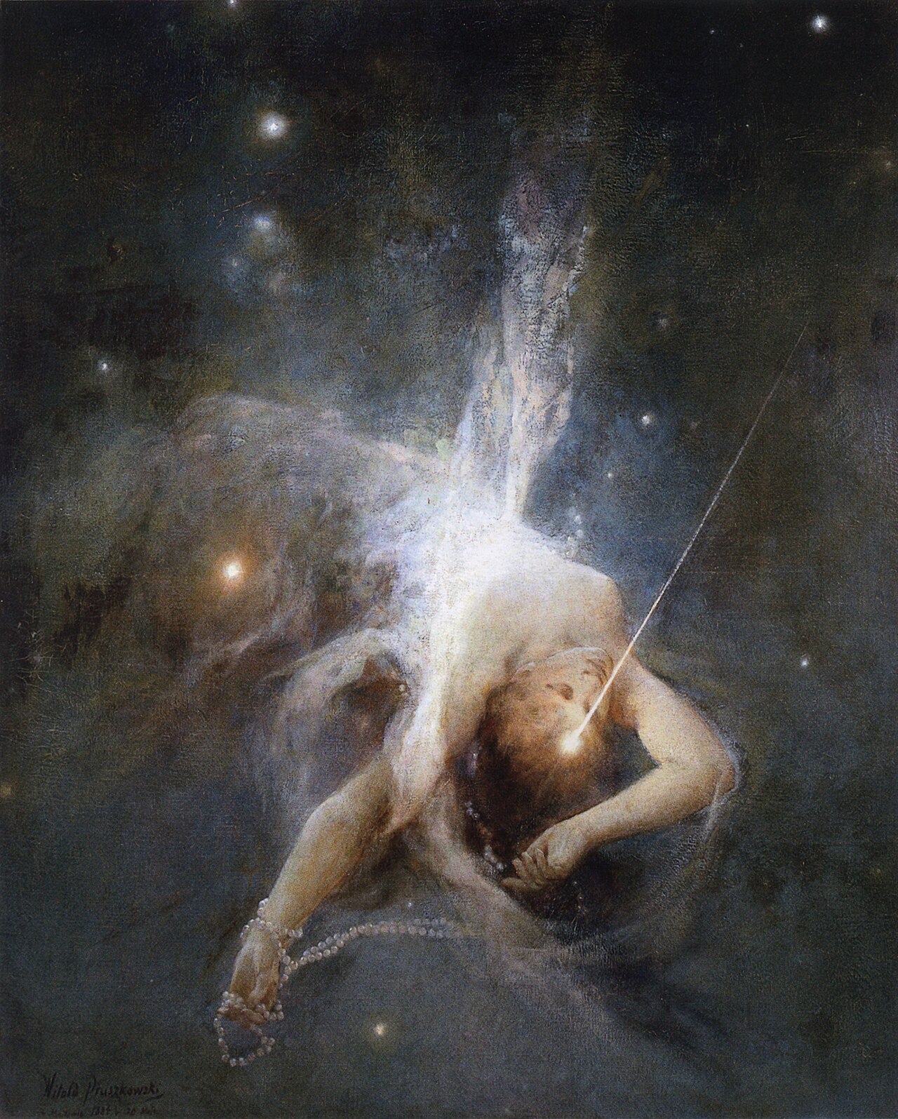 Falling star by Witold Pruszkowski