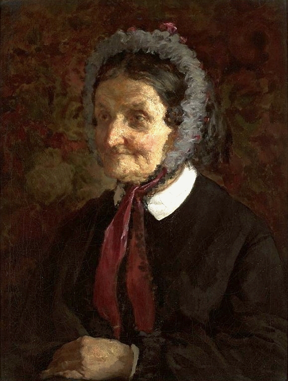 Portrait of Mrs Matlińska. by Witold Pruszkowski