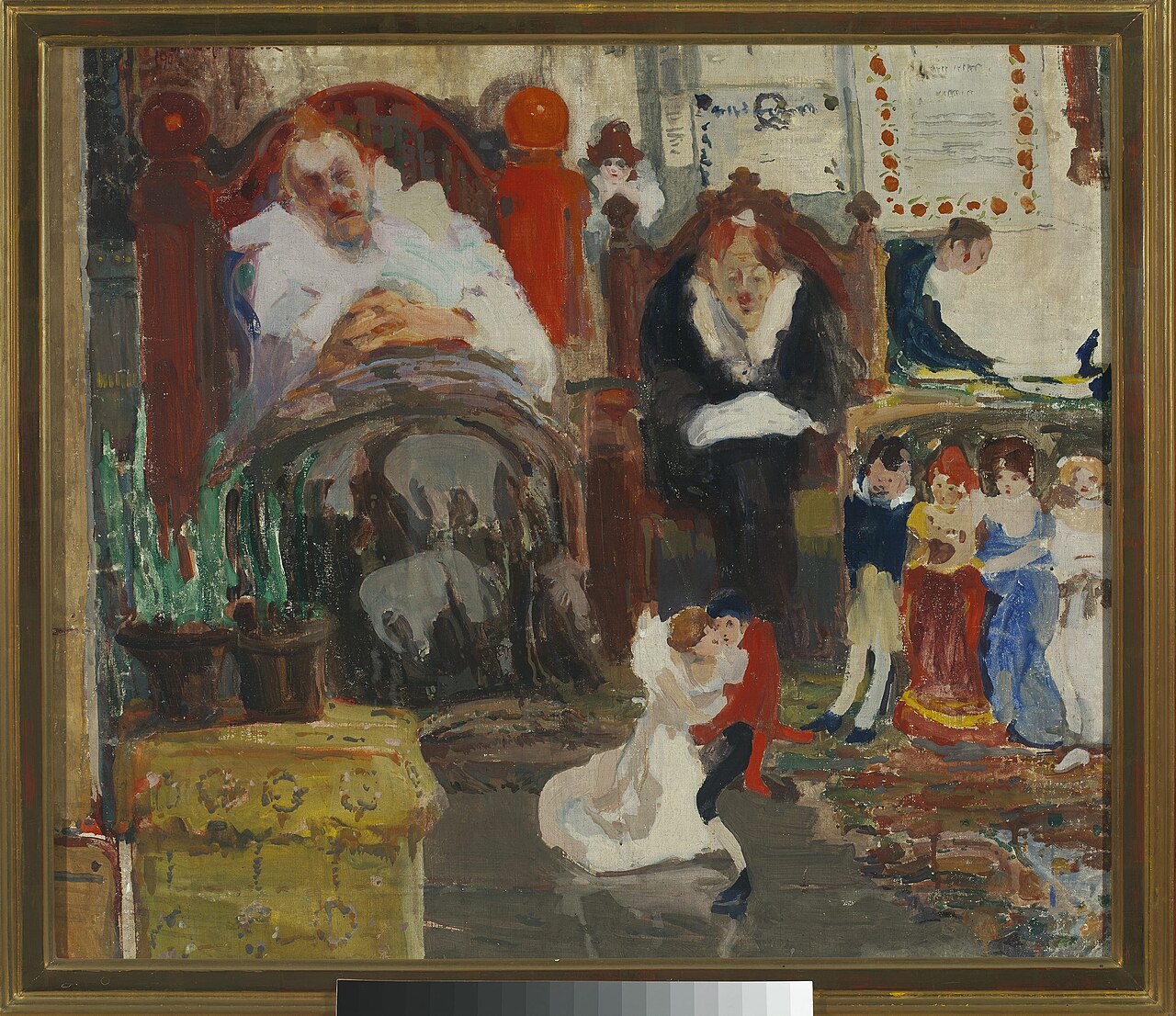 Marionettes. by Witold Wojtkiewicz