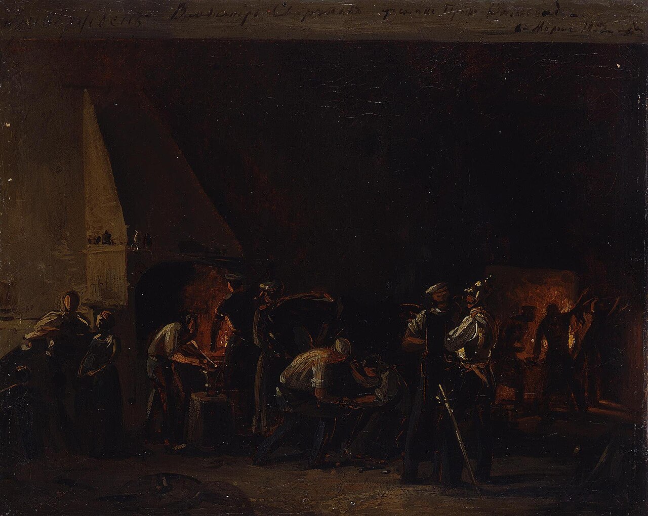 The Forge of the Life-Guards Horse Regiment by Wladimir Swertschkoff