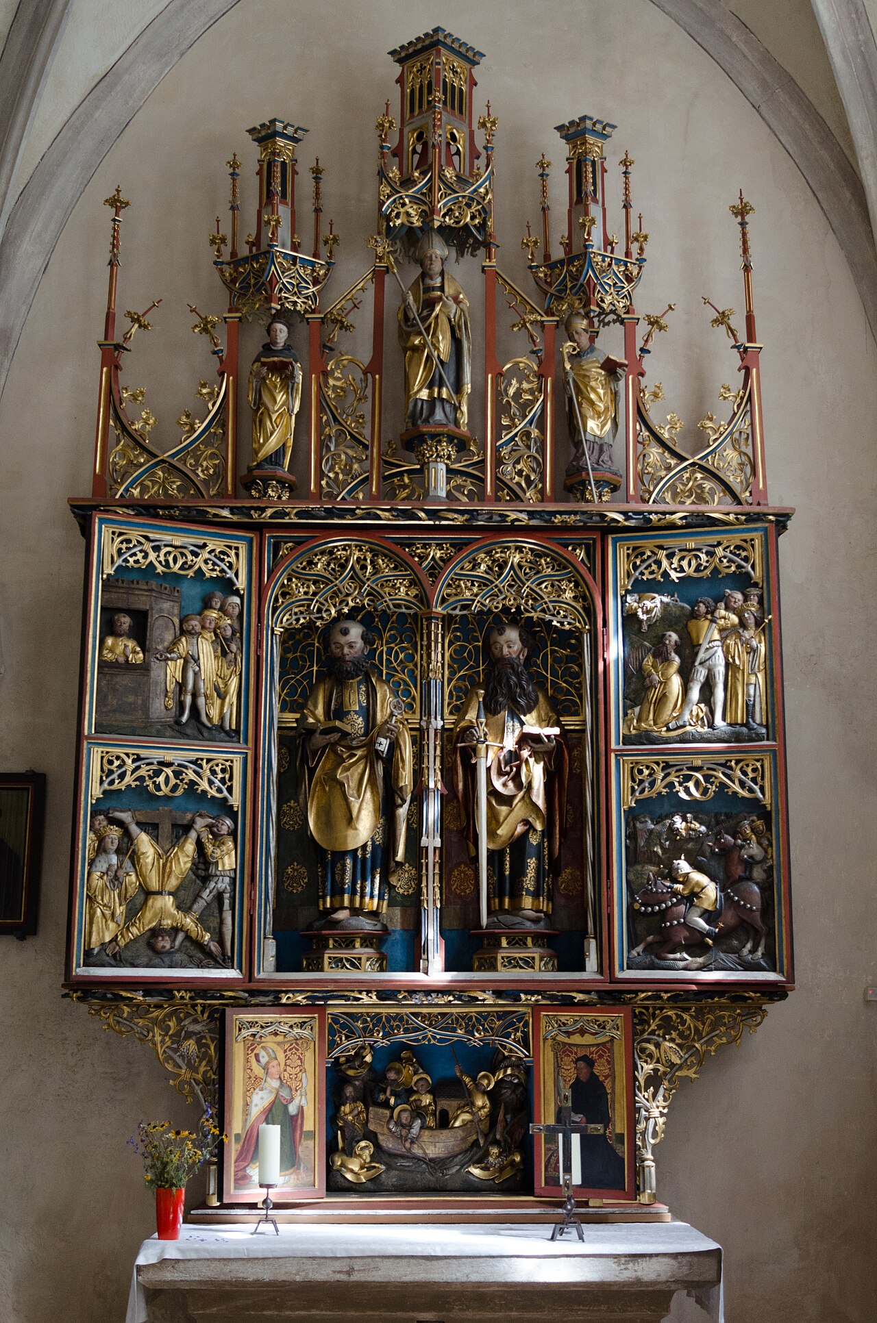 Altar of Saints Peter and Paul by Wolf Traut