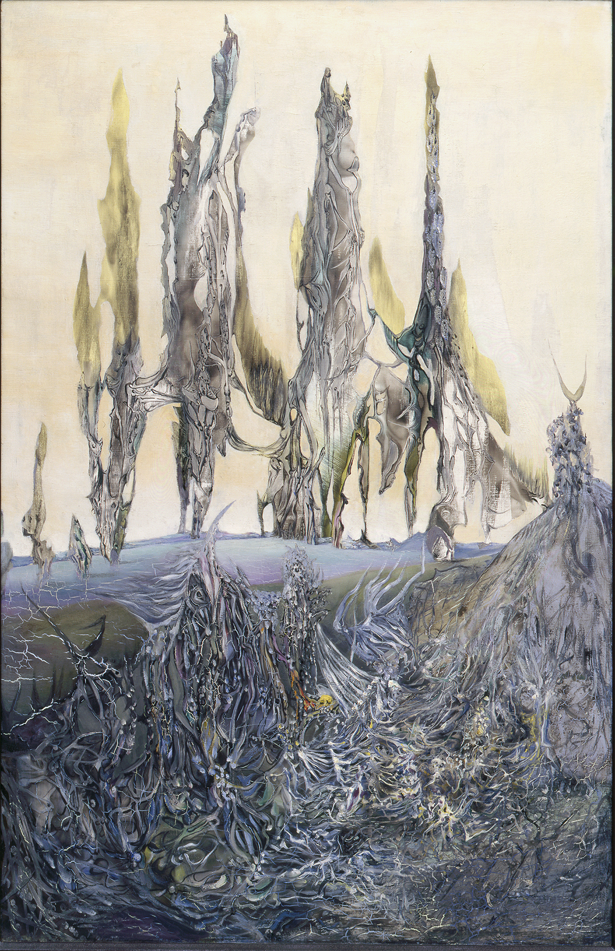 The foreigners by Wolfgang Paalen