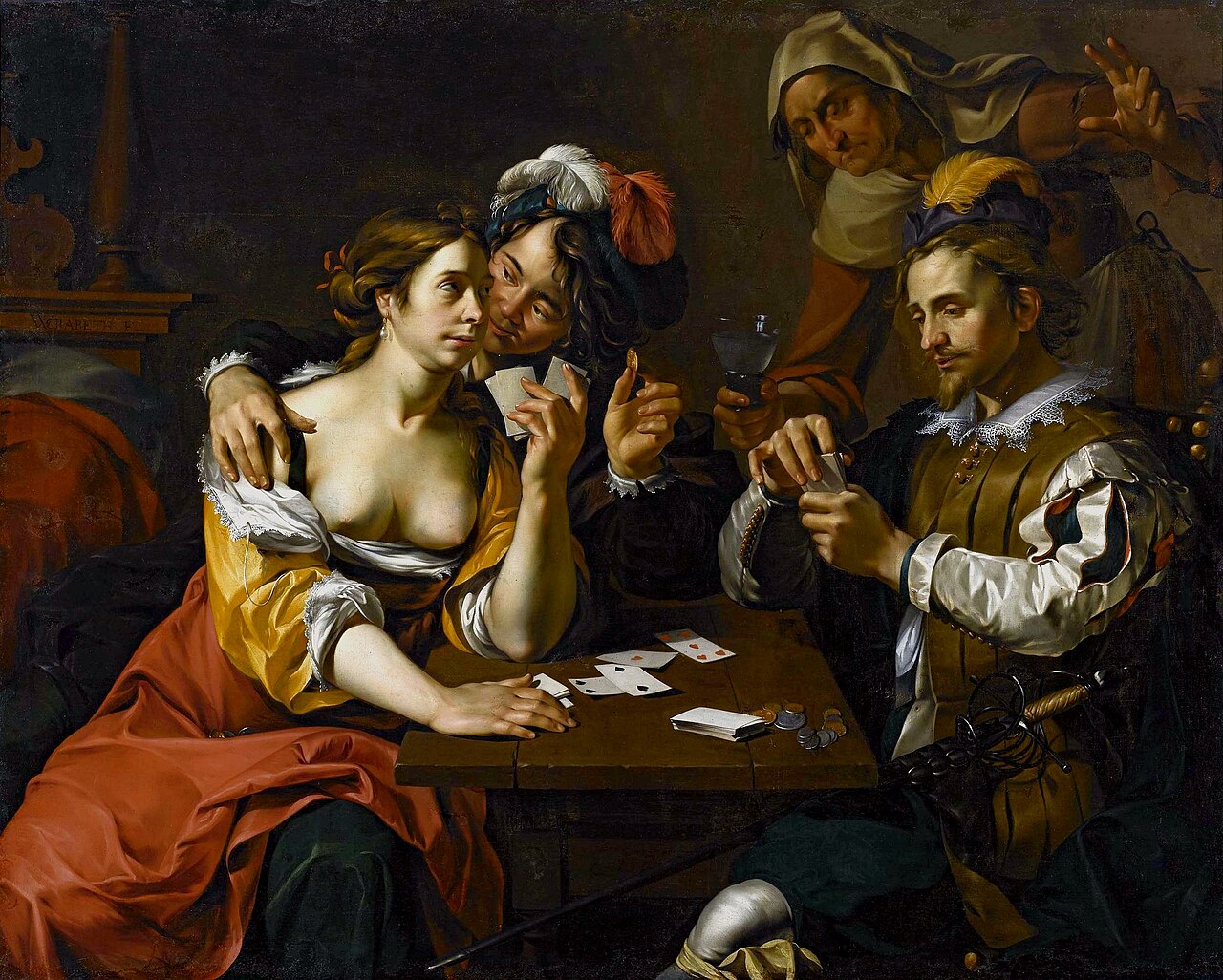 Card players by Wouter Crabeth II
