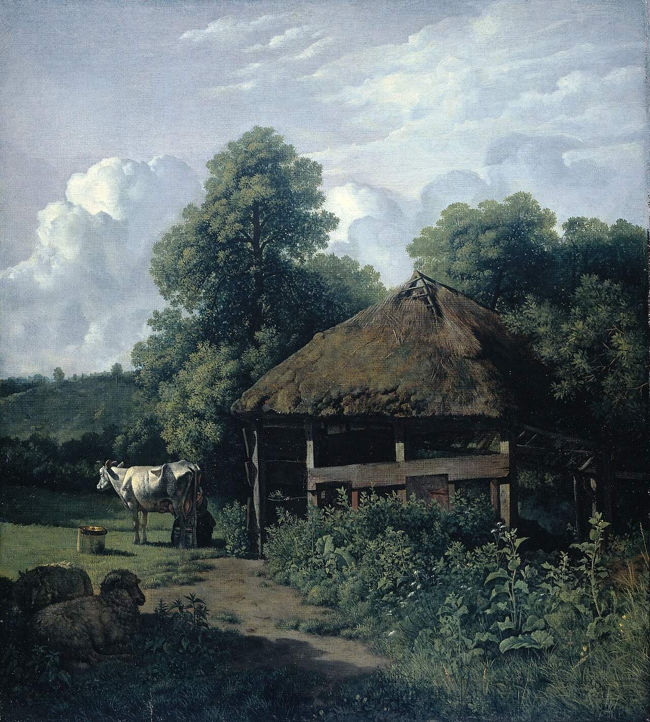 Farm Building in Gelderland by Wouter Johannes van Troostwijk