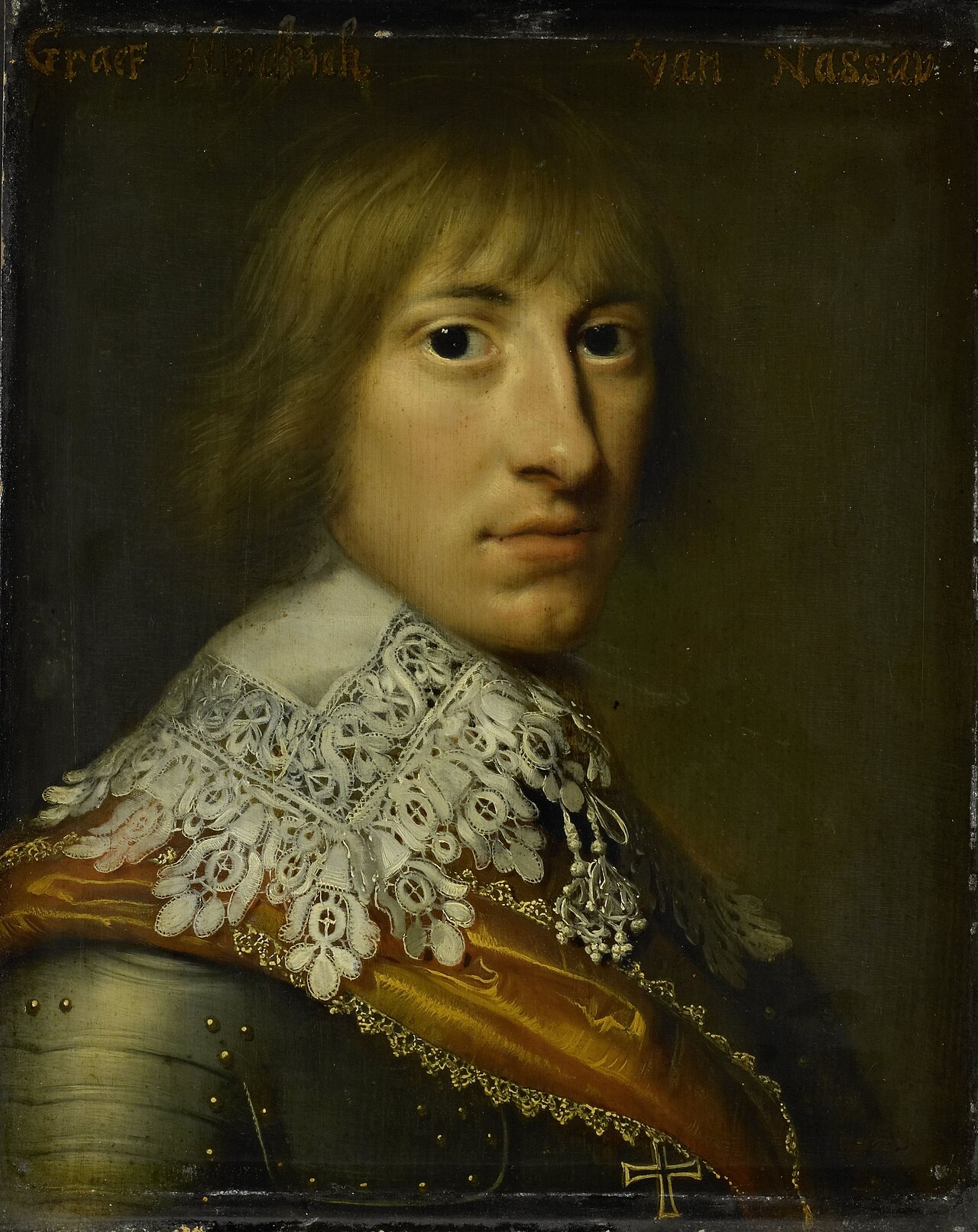 Portrait of Hendrik Casimir I (1612-40), Count of Nassau-Dietz by Wybrand de Geest