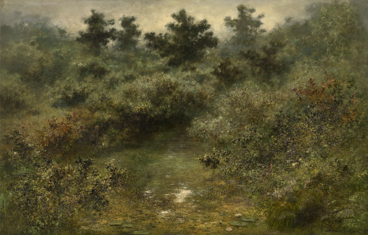 By the Brook by Xavier de Cock