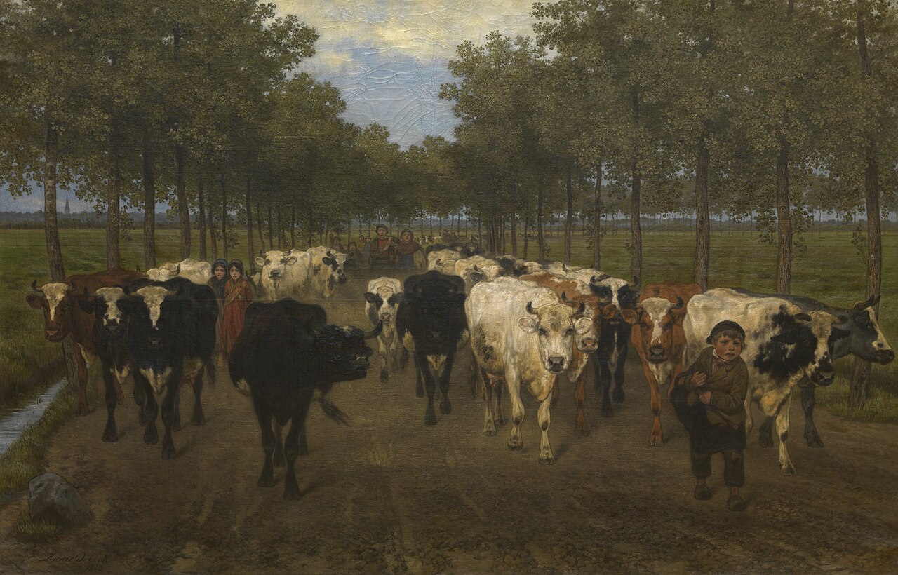 The Meersstraat in Ghent by Xavier de Cock