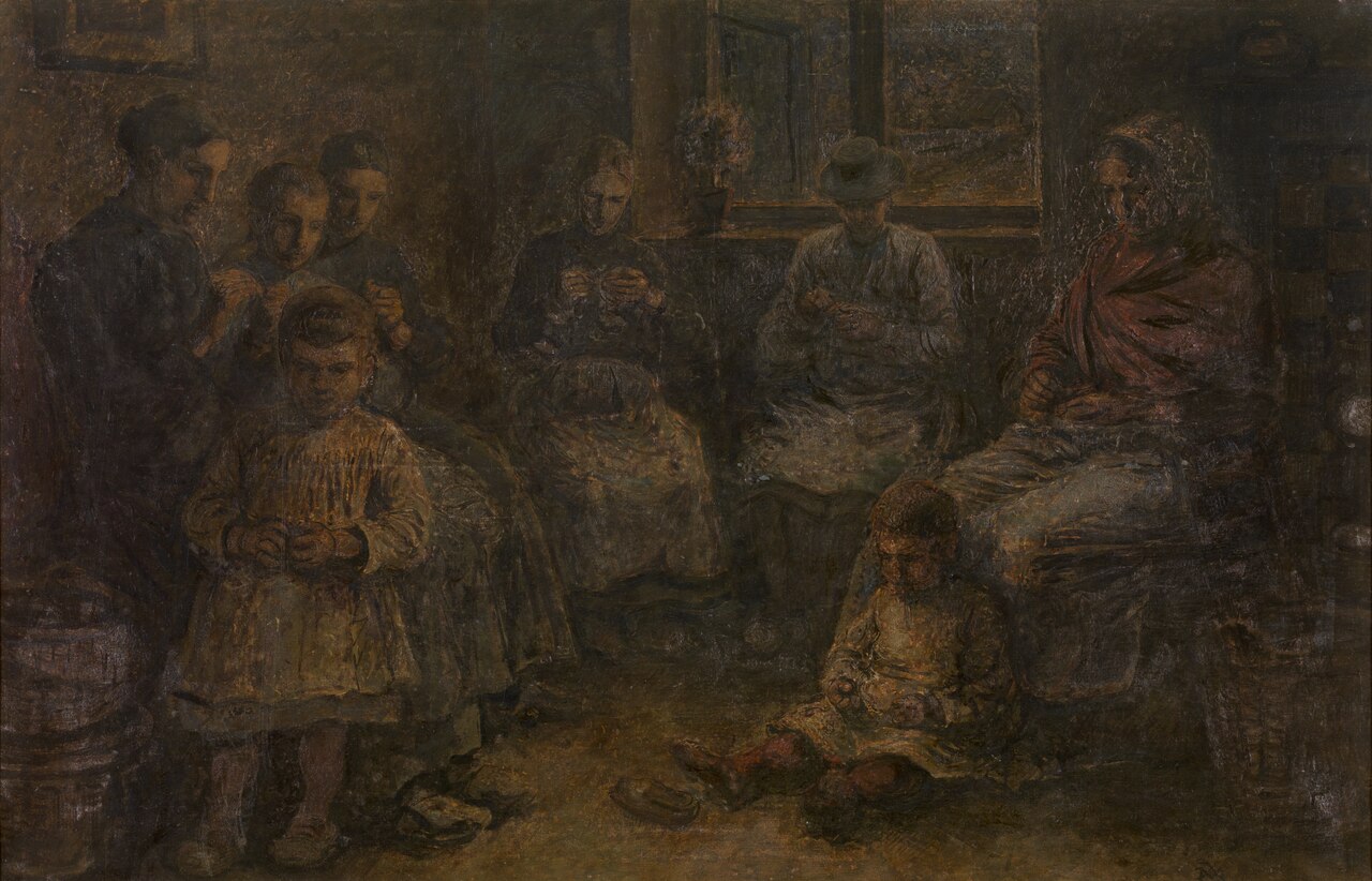 Portrait of a Family by Xavier Mellery
