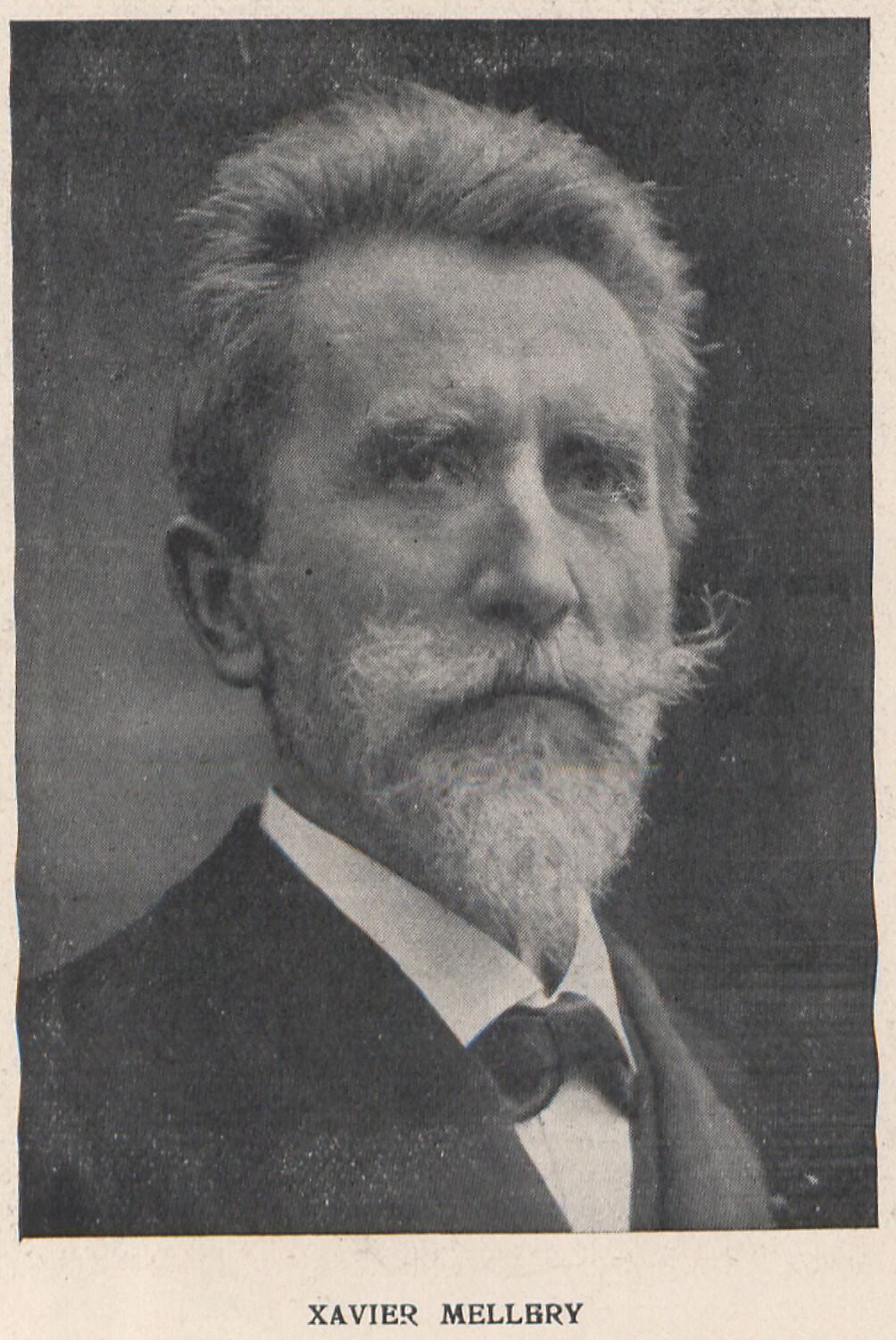 Portrait of Xavier Mellery