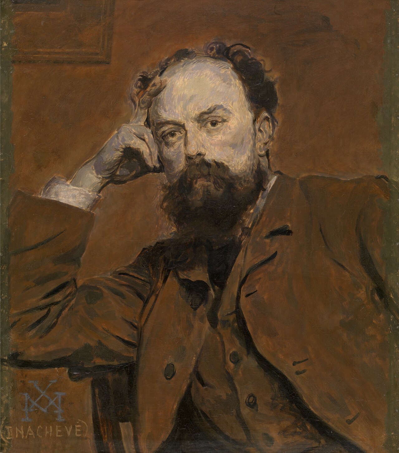 The Sculptor Paul De Vigne by Xavier Mellery