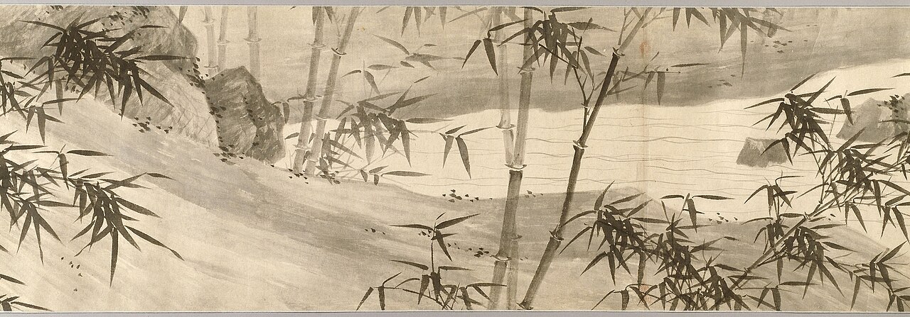 Bamboo-Covered Stream in Spring Rain by Xia Chang