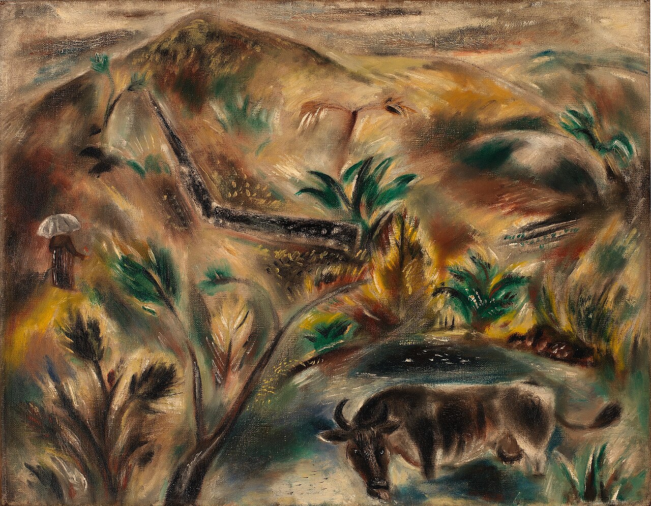 Landscape by Yasuo Kuniyoshi