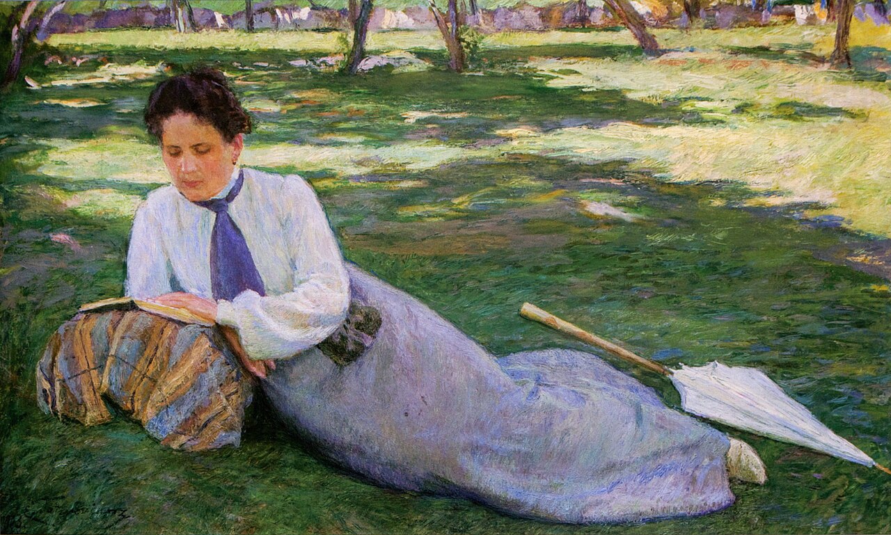 The artis's wife: Zhoustin by Yeghishe Tadevosyan