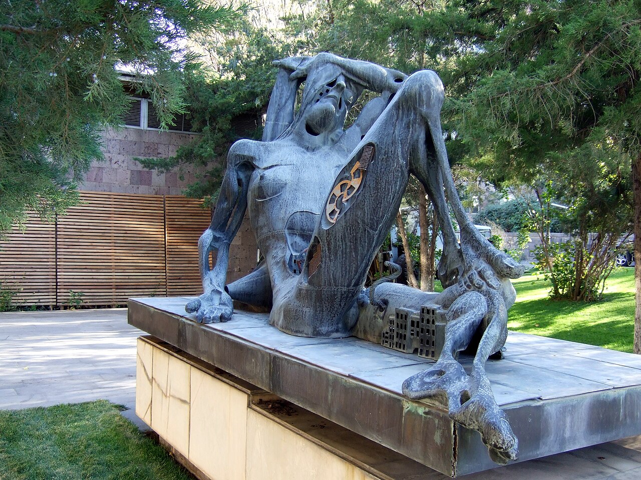 Muse of Cybernetics, Yerevan by Yervand Kochar