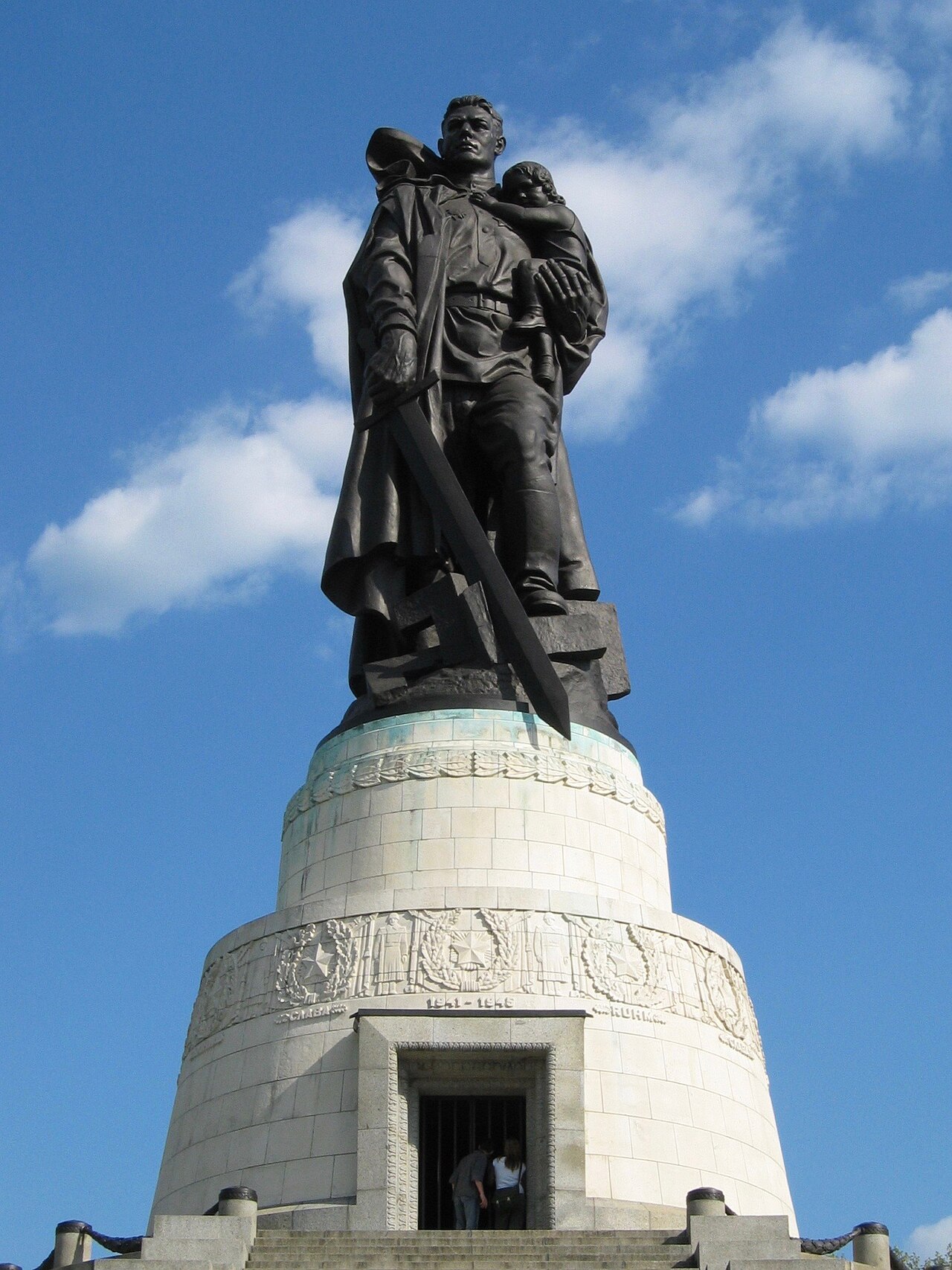 Soviet War Memorial by Yevgeny Viktorovich Vuchetich