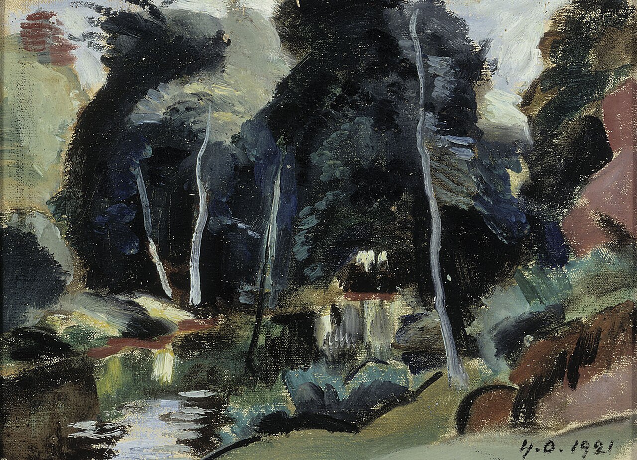 River Landscape by Yrjö Ollila