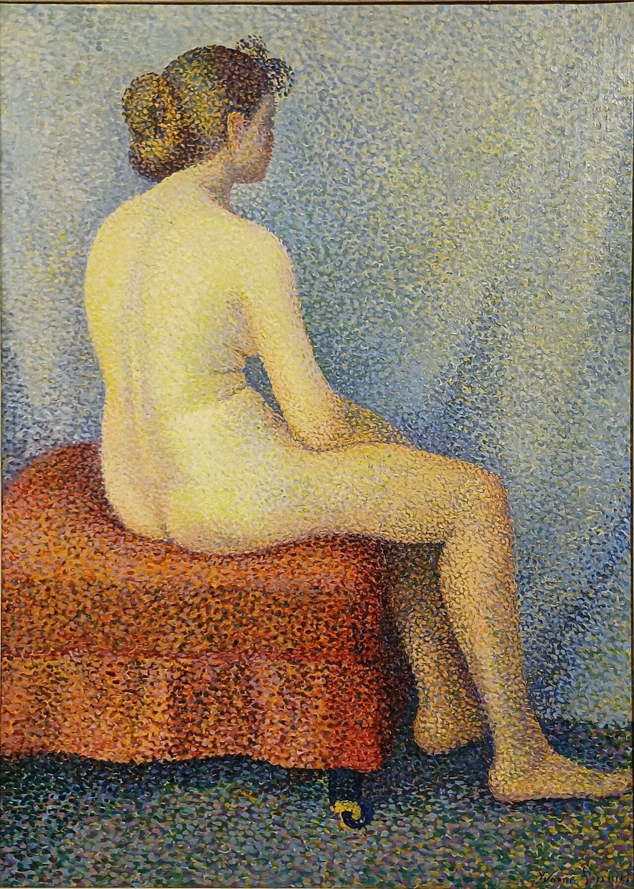 Seated Girl by Yvonne Serruys