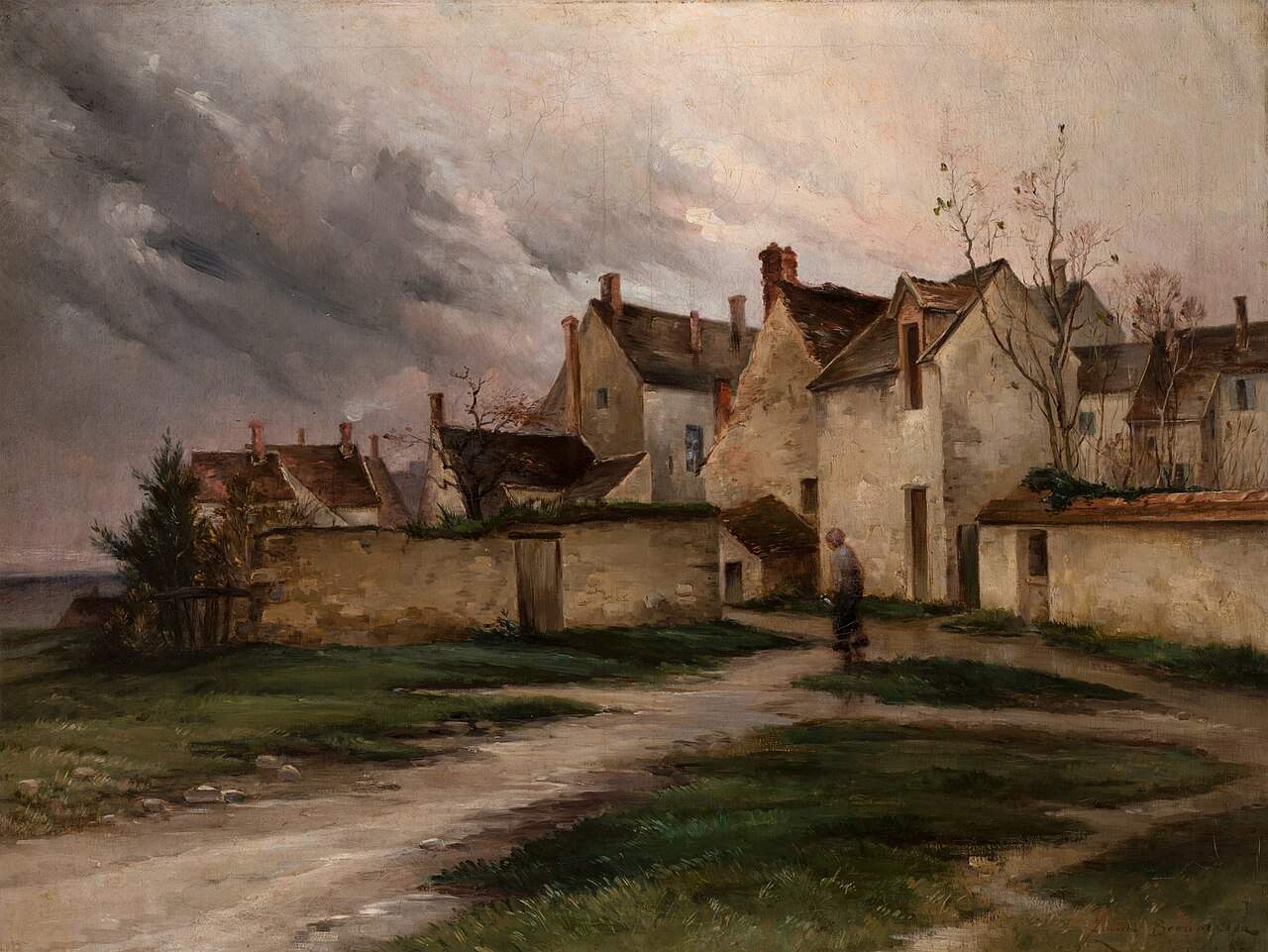 Samois after the Rain by Zdenka Braunerová