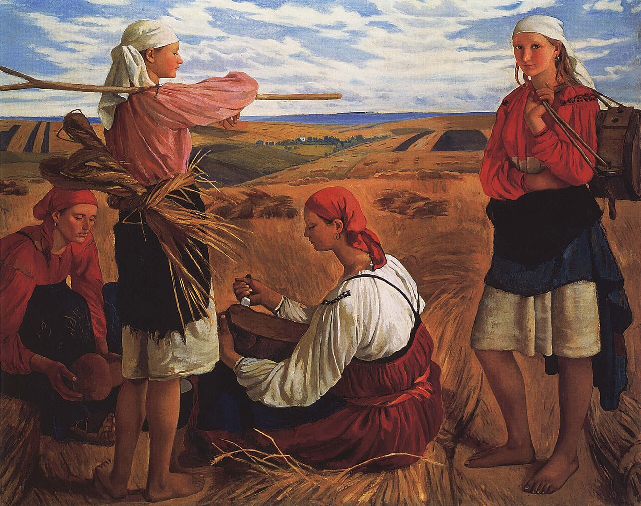 Harvest by Zinaida Serebryakova