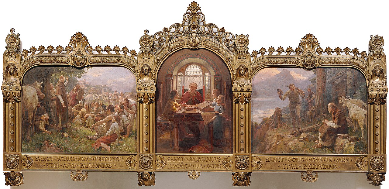 The Legend of St. Wolfgang by Zygmunt Ajdukiewicz