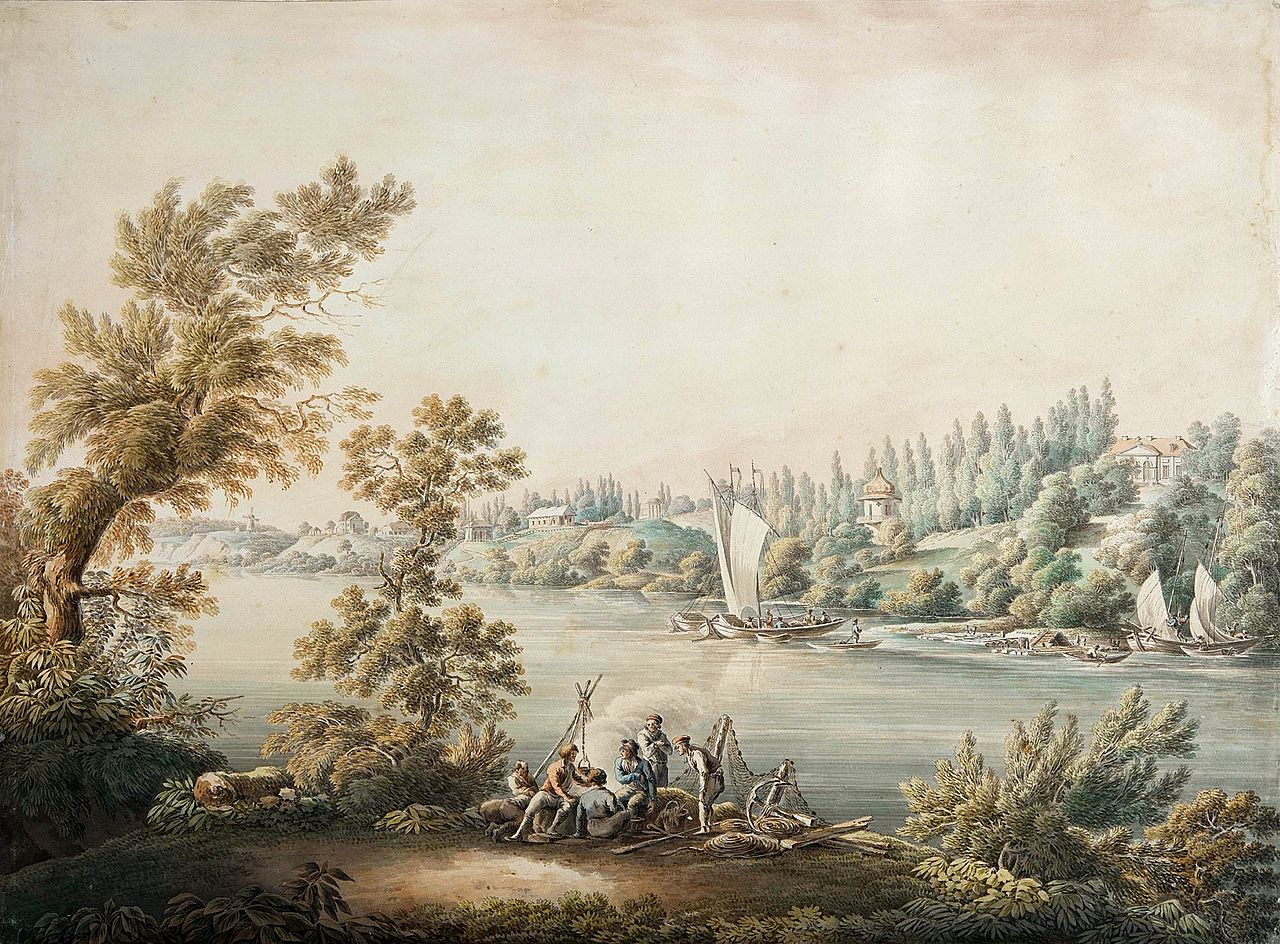 View of Młociny. by Zygmunt Vogel