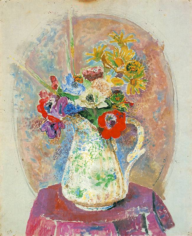 Flowers. by Zygmunt Waliszewski